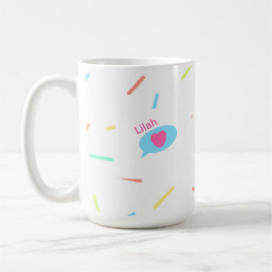Caneca De Café Lilah Loves Office
