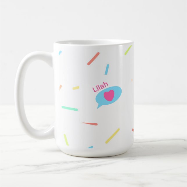 Caneca De Café Lilah Loves Office (Esquerda)
