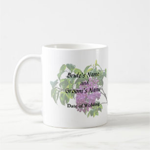 Caneca De Café Lilases Recém Aberto