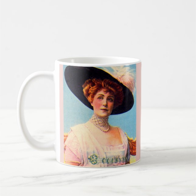 Caneca De Café Lillian Russell (Esquerda)