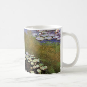 Caneca De Café Lillies: 1914-17 por Monet