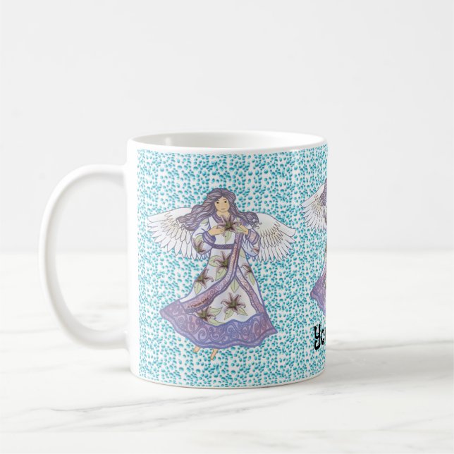 Caneca De Café lily anjo (Esquerda)
