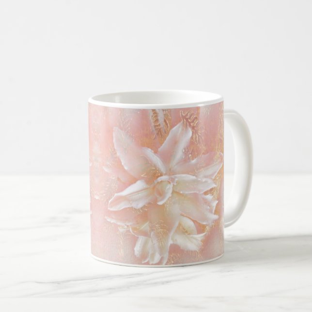 Caneca De Café Lily In Pink Fantasy (Frente Esquerda)