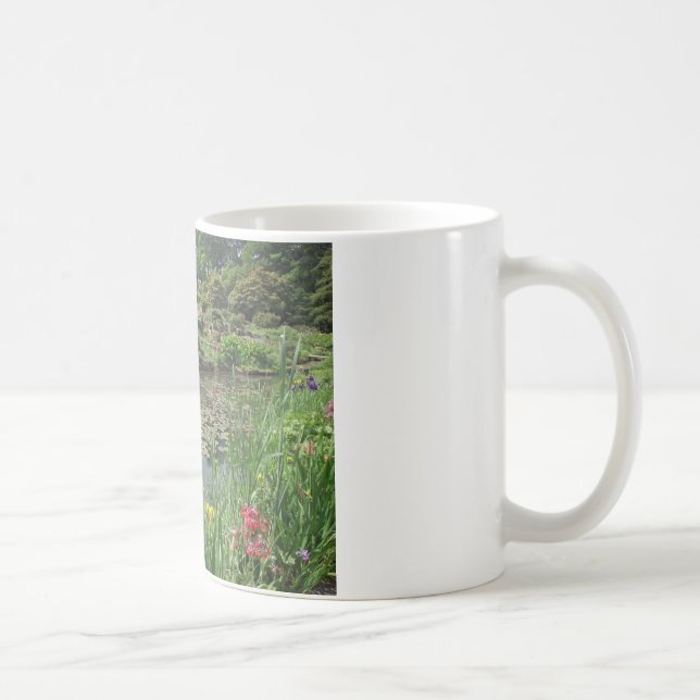 Caneca De Café Lily Pond na RHS Wisley (Direita)