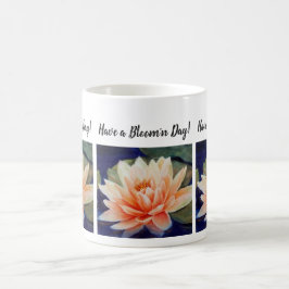 Caneca De Café Lily Watercolor Flor De Água Laranja