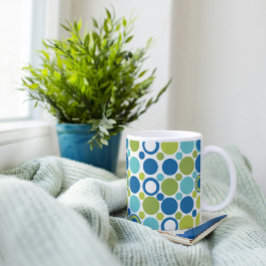 Caneca De Café Limão MCM e Bolha Aqua