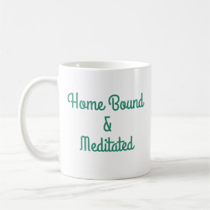 Caneca De Café Limite de casa e Meditado