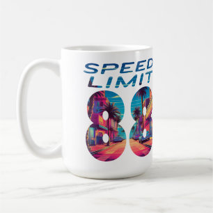 Caneca De Café Limite de velocidade 88