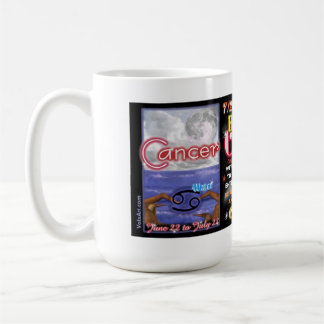 Caneca De Café Limite do zodíaco de Valxart do cancer de grande