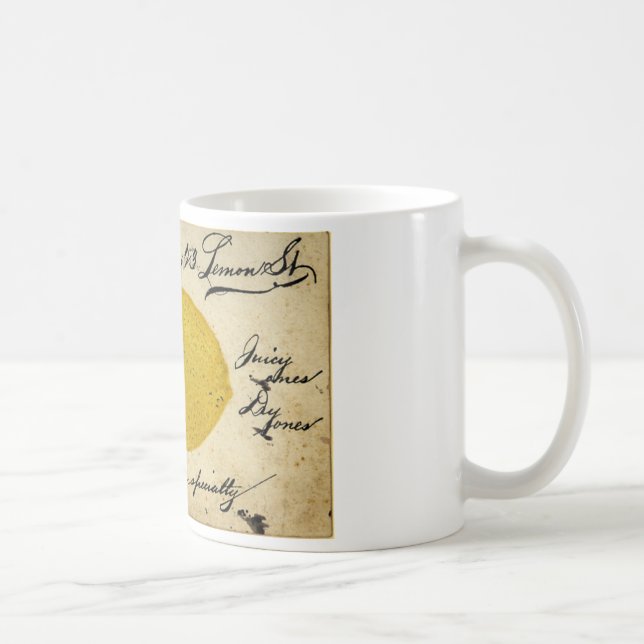 Caneca De Café Limões especiais - 1897 (Direita)