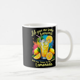 Caneca De Café Limonada Bíblia A Vida Me Deu Alguns Limões Jesus