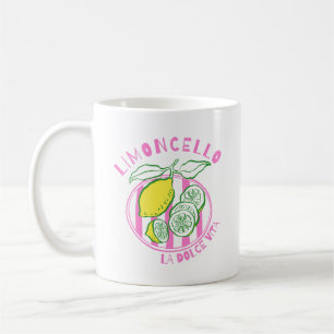Caneca De Café Limoncello Feminino – La Dolce Vita Rosa