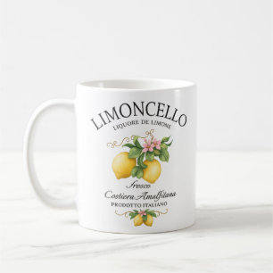 Caneca De Café Limoncello Itália Costa Amalfi