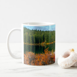 Caneca De Café Limpar Lago Autumn Oregon Mug