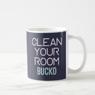 Caneca De Café Limpe seu quarto