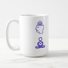 CANECA DE CAFÉ LIMPE SUA MENTE ENVOLVA CERÂMICA GOLPE DE PAZ