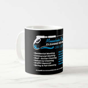 Caneca De Café Limpeza de Casa com Lavadora de Alta Pressão