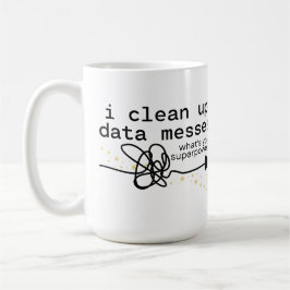 Caneca De Café Limpo Data Messes