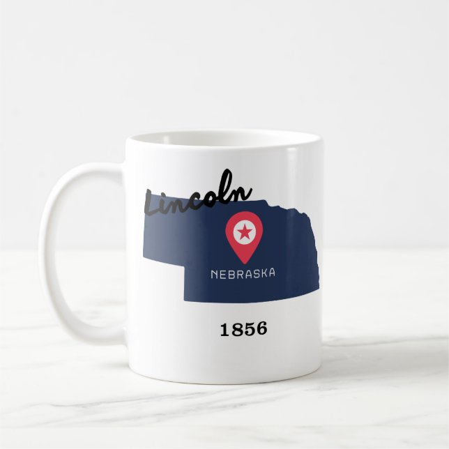 Caneca de café Lincoln  (Esquerda)