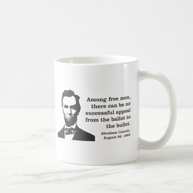 Caneca De Café Lincoln (Direita)