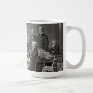 Caneca De Café Lincoln Lendo a Proclamação da Emancipação