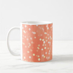 Caneca De Café Linda abstrato vertical com fundo de vintage com