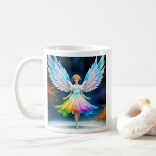 Caneca De Café Linda Anjo Wings Art-35444