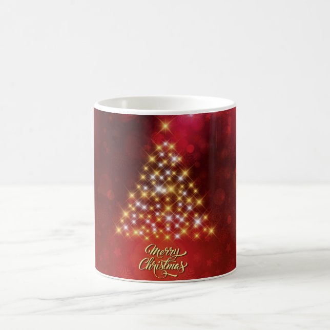 Caneca De Café Linda árvore de Natal (Centro)