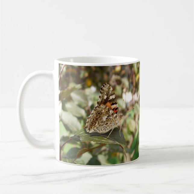 Caneca De Café Linda Borboleta Café (Esquerda)