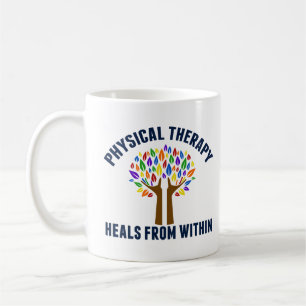 Caneca De Café Linda Citação Inspiradora de Terapia Física