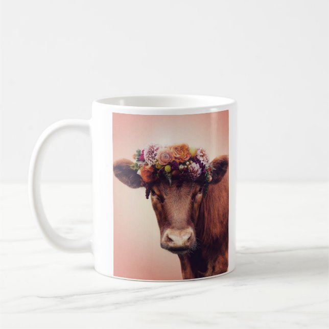 Caneca De Café Linda Cow Mug (Esquerda)