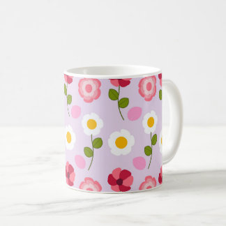 Caneca De Café Linda Daisy Flower Cerâmica Mug 11 oz