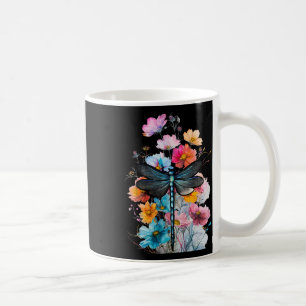 Caneca De Café Linda Dragonfly Watercolor Art Insect Lover Ea
