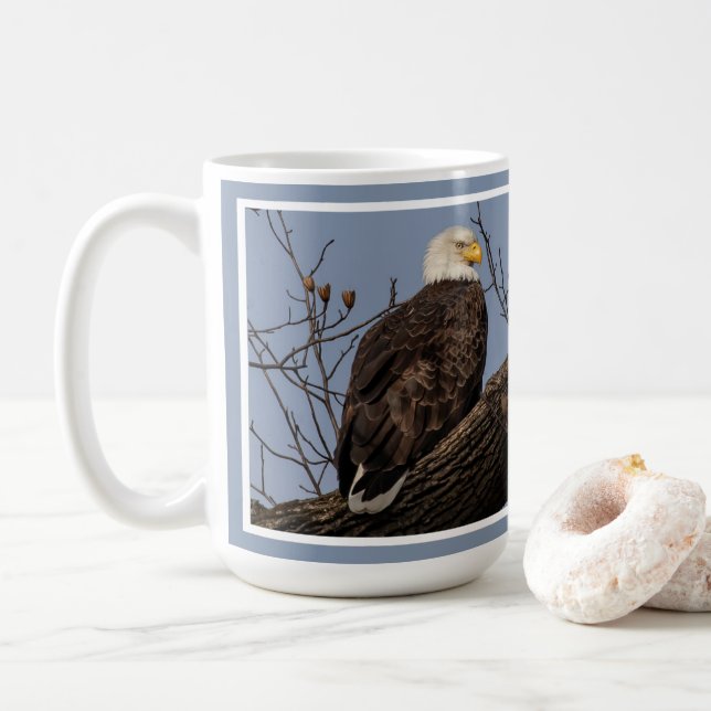 Caneca De Café Linda mãe (águia) (Com Donut)