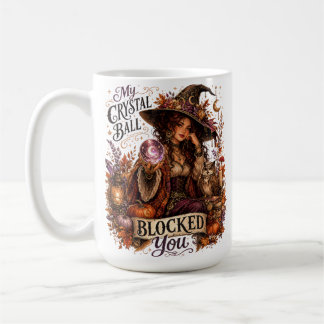 CANECA DE CAFÉ LINDA MULHER COM TEMA DE HALLOWEEN E DITADOS