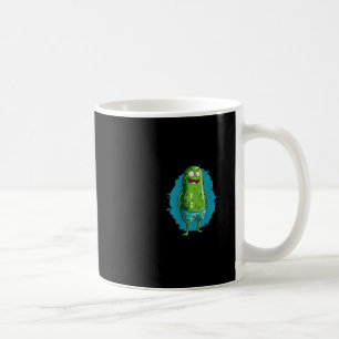 Caneca De Café Linda Picles De Natação Em Cuecas Para Piscina E F