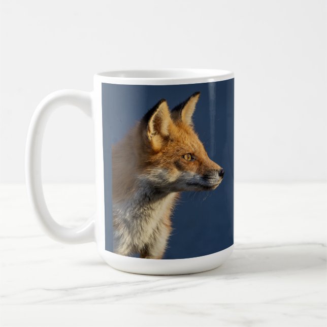 Caneca De Café Linda Raposa Vermelha  (Esquerda)