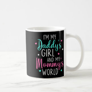 Caneca De Café Linda Sou a Menina do Meu Papai e a Bebê do Mundo 