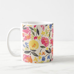 Caneca De Café Linda vintagem Padrão floral em muitos tipos