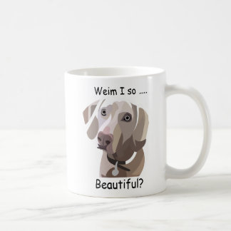 Caneca De Café Linda Weimaraner Mug