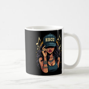 Caneca De Café Lindas mulheres negras Hbcu História Negra Mês