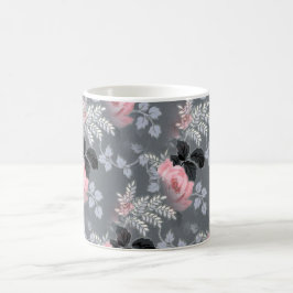 Caneca De Café Lindas Rosas Rosa Pálidas