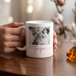Caneca De Café Lindo 1º Dia dos Pais, Papai Colagem de Fotos