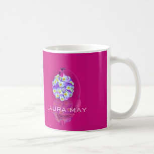 Caneca De Café Lindo Atomizador Pansy