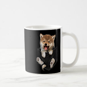 Caneca De Café Lindo Bebê Lobo Nos Animais De Bolso Amantes De Lo
