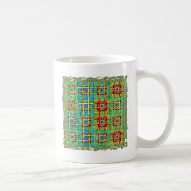 Caneca De Café Lindo e adorável vetor de Impressão tribal sul-afr (Direita)