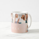 Caneca De Café Lindo e elegante pastel aura moderna 6 foto<br><div class="desc">Belo e elegante presente de decoração elegante,  com seis fotos,  pastel aura moderna e elegante</div>