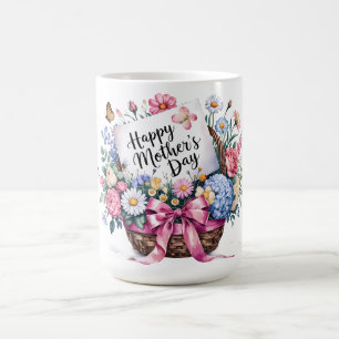 Caneca De Café Lindo Feliz Dia das Mães Mamãe