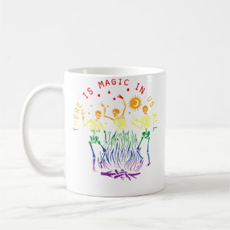 Caneca De Café Lindo Há Magia Em Todos Nós Esqueleto Lgbtq Gay P