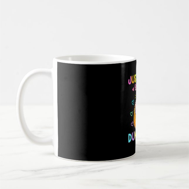 Caneca De Café Lindo kawaii anime de menina que ama (Esquerda)